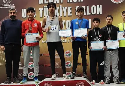 Kahtalı Atlet Mustafa Yavaş Türkiye şampiyonu oldu