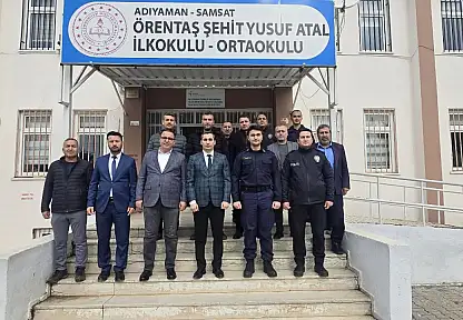 Kaymakam Gökçayır ve Başkan Fırat öğrencilerle bir araya geldi