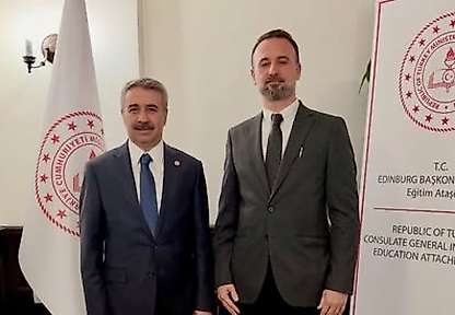 Milletvekili Alkayış'tan Edinburgh Başkonsolosluğuna ziyaret