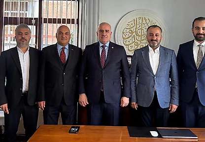 Milletvekili Özhan'dan Başkan Akgün'e ziyaret
