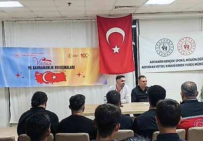 Adıyaman'da Gaziler Öğrencilerle Bir Araya Geldi