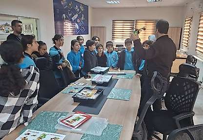 Örentaş Şehit Yusuf Ortaokulu Öğrencilerinden Yenilikçi Eğitim Merkezine Ziyaret