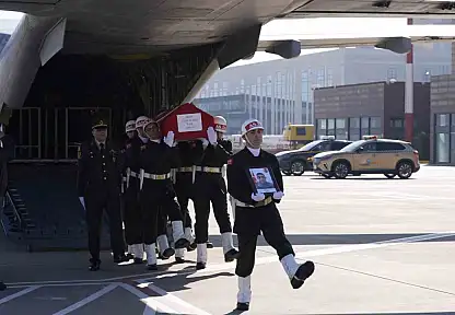 Şehit Piyade Er Eyüp Güner'in naaşı memleketi Gaziantep'te