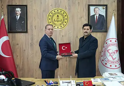 Selami Yakut'tan İl Milli Eğitim Müdürü Tosun'a ziyaret