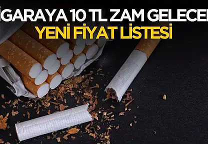 Sigaraya zam geliyor! Tarih ve zam belli oldu
