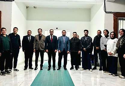 Sincik Kaymakamı Yıldız, Gençlik Merkezi gönüllüsü gençlerle bir araya geldi