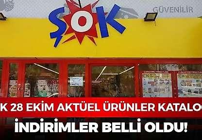 ŞOK 28 Ekim 2026 aktüel ürünler kataloğu