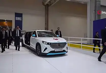 TOGG limuzin versiyonu ortaya çıktı