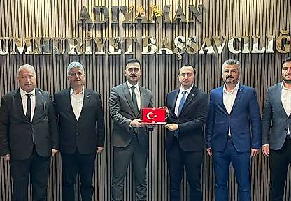 Türk Büro-Sen Heyetinden Adıyaman Adliyesine ziyaret