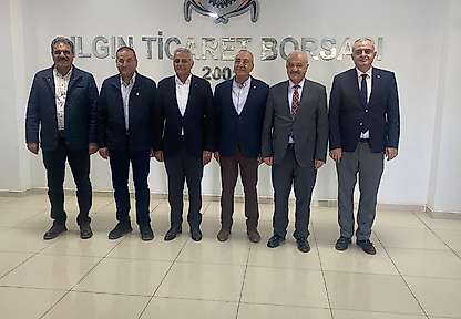 TYAB heyetinden Ilgın Ticaret Borsası ve Ticaret Odası'na ziyaret