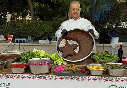 Umman'da Adıyaman Çiğköftesine yoğun ilgi