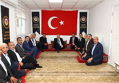 Vali Küçük'ten Adıyaman Muhtarlar Federasyonuna ziyaret