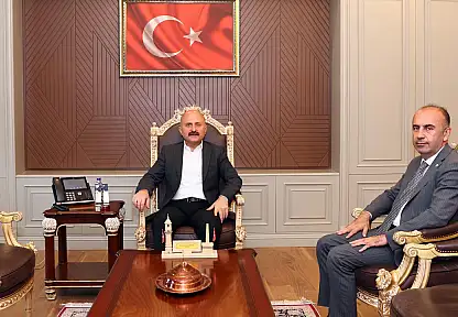 Rektör Keleş'ten Vali Varol'a ziyaret
