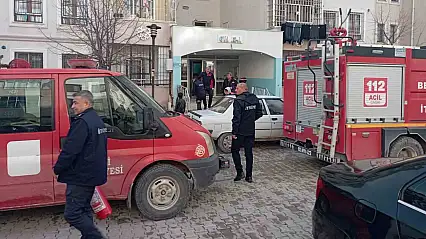 Besni'de çıkan ev yangını korkuttu