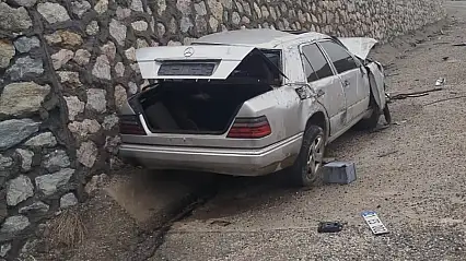 Elazığ'da trafik kazası: 1 ölü