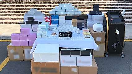 Mersin'de 10 milyonluk kaçak dolgu ve estetik malzemesi operasyonu: 2 gözaltı