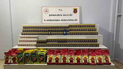 Şanlıurfa'da 9 bin 170 paket gümrük kaçağı sigara ele geçirildi