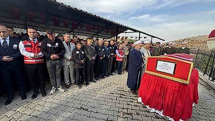 Şehit Piyade Uzman Çavuş Mustafa Aslan son yolculuğuna uğurlandı