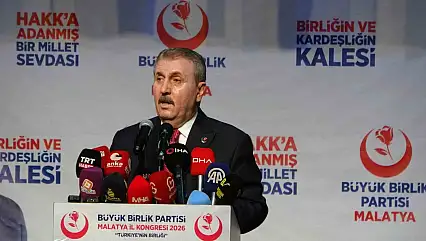 BBP Genel Başkanı Destici: Deprem bölgeleri ayağa kalkıyor, devletimiz güçlüdür