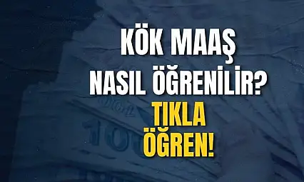 E-devlet kök maaş nereden öğrenilir? E-devlet kök maaş öğrenme 2024