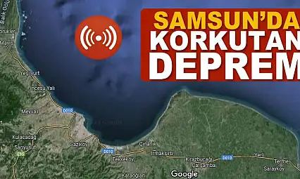 Son dakika: Samsun'da deprem mi oldu? 16 Temmuz 2024 Samsun deprem mi oldu?