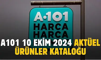 A101 10 Ekim 2024 aktüel ürünler kataloğu