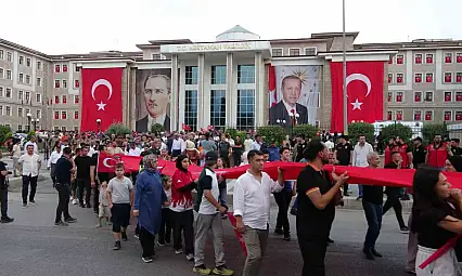 Adıyaman'da '15 Temmuz Demokrasi ve Milli Birlik Günü' programı