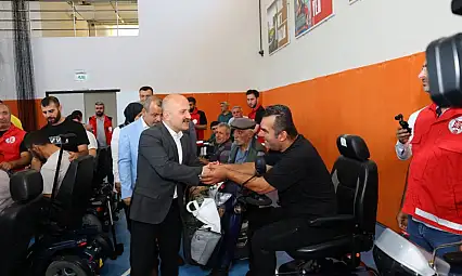 Adıyaman'da engelli vatandaşlara akülü sandalye desteği verilecek