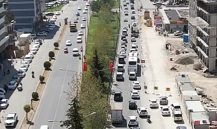 Adıyaman'da trafik çilesi