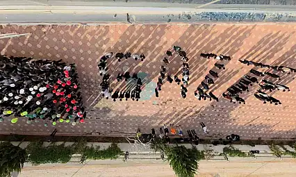 Adıyaman Doğa Koleji'nden Gazze'ye destek mesajı