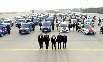 Adıyaman'ın Huzuruna Güç Katacak 116 adet yeni araç hizmete başladı
