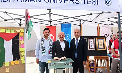 Adıyaman Üniversitesinde Gazze İçin Kermes düzenlendi