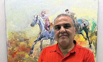 Azerbaycanlı Ressam Vahid Novruzov Sanko Sanat Galerisi'nde sergi açtı