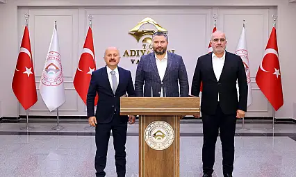 Bakan Yardımcısı İnan'dan Adıyaman Valiliğine ziyaret