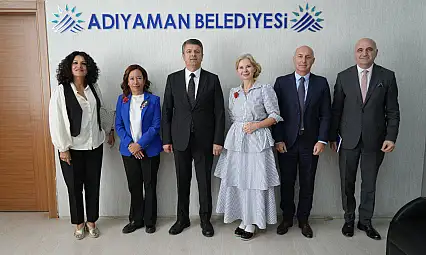Başkan Abdurrahman Tutdere Büyükelçi Malena Mard'ı ağırladı