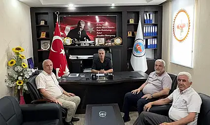 Başkan Kablan'dan Başkan Asnuk'a ziyaret