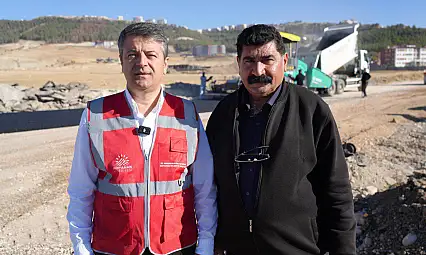 Başkan Tutdere, Esentepe'deki asfalt çalışmalarını inceledi