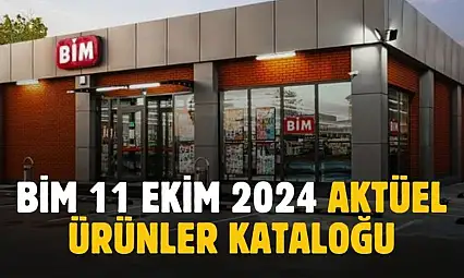 Bim 11 Ekim 2024 Aktüel Ürünler Kataloğu