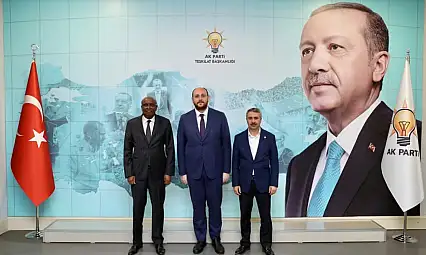 Büyükgümüş ve Cibuti Büyükelsi'nden Milletvekili Alkayış'a ziyaret