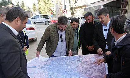 Çarşı merkezinde altyapı baştan sona yenileniyor