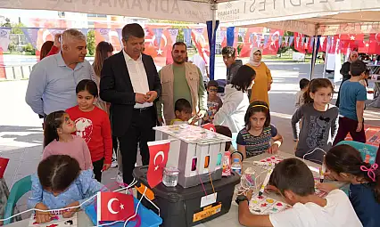 Eğriçay Parkı'nda Cumhuriyet coşkusu