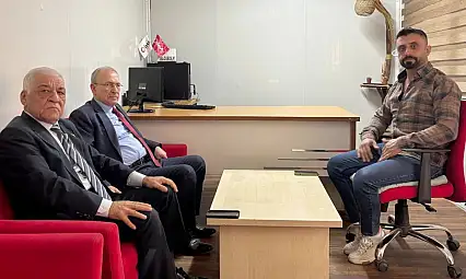 Eski Milletvekili Şevket Gürsoy'dan İHA'ya ziyaret