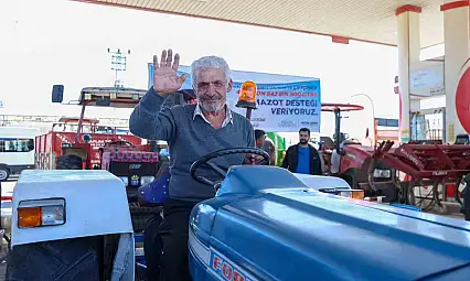 Gaziantep Büyükşehir'den çiftçiye 18 milyon 392 bin 300 litre mazot desteği
