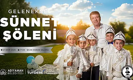 Gelenek devam ediyor: Belediyeden sünnet şöleni