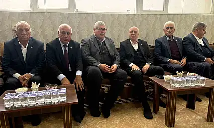 Genel Başkan Bayraktar'dan Rüştü Turanlı'ya taziye ziyareti