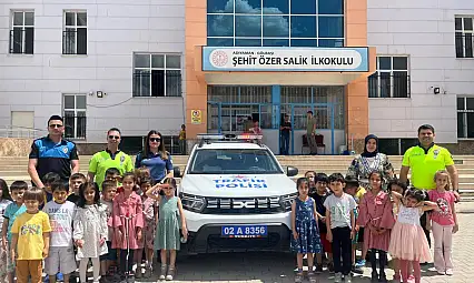 Gölbaşı'nda Anasınıfı öğrencilerine trafik eğitimi