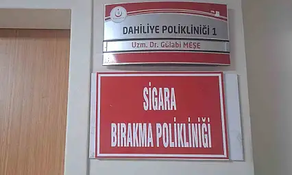 Gölbaşı'nda sigara bırakma tedavisi polikliniği hizmete girdi