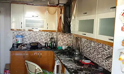 Kahramanmaraş'ta ikamet yangını