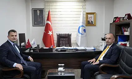 Karahan'dan Rektör Keleş'e ziyaret
