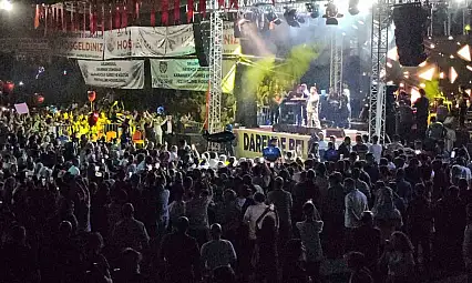 Malatya'da Sinan Akçıl izdihamı